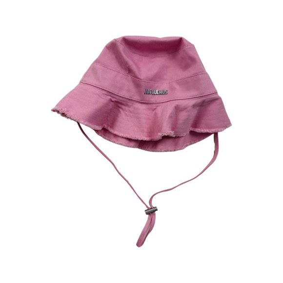 JACQUEMUS " Le bob Artichaut " Large Brim Drawstring Bucket Hat